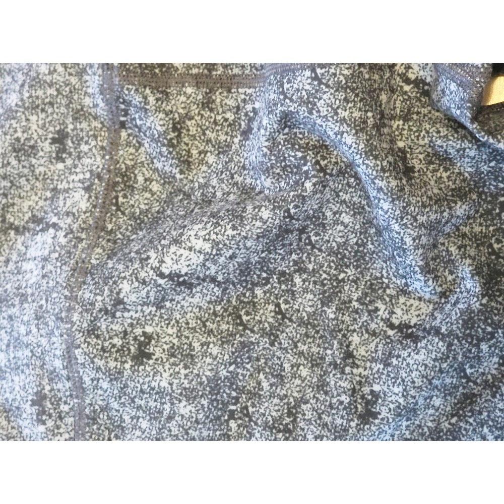 Peloton M Womens High Rise Leggings Gray Speckled Space Dye Athletic Yoga Pants - Picture 7 of 10